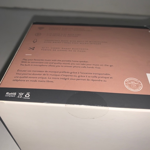 Common Craft Portable Home Speaker NEW IN BOX - Picture 4 of 4